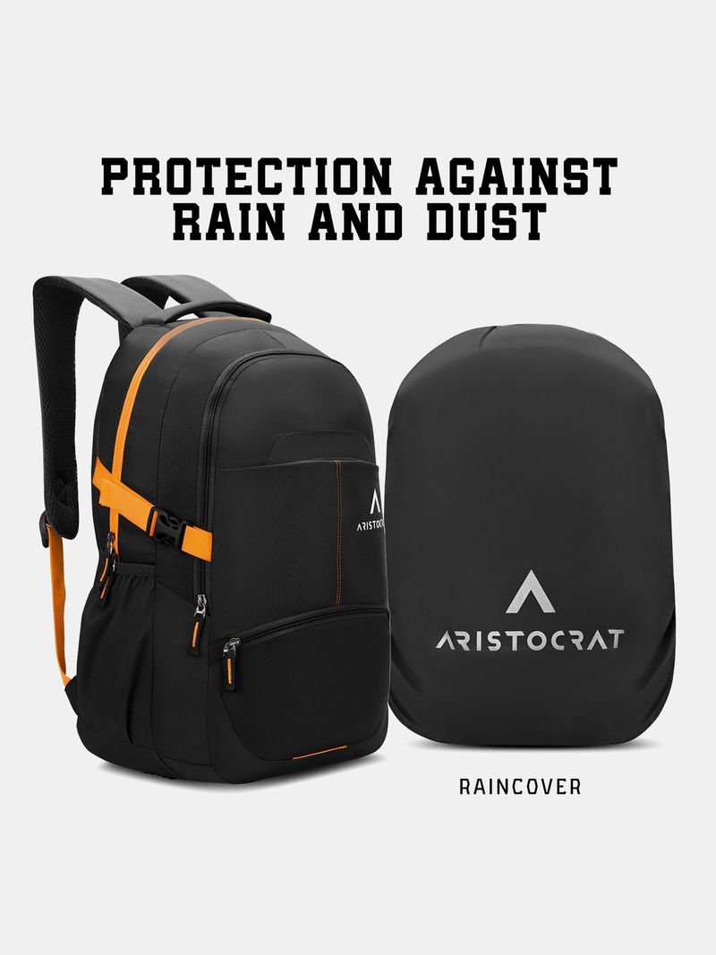ARISTOCRAT Bloom 02 32L Yellow Laptop Backpack - Image 6