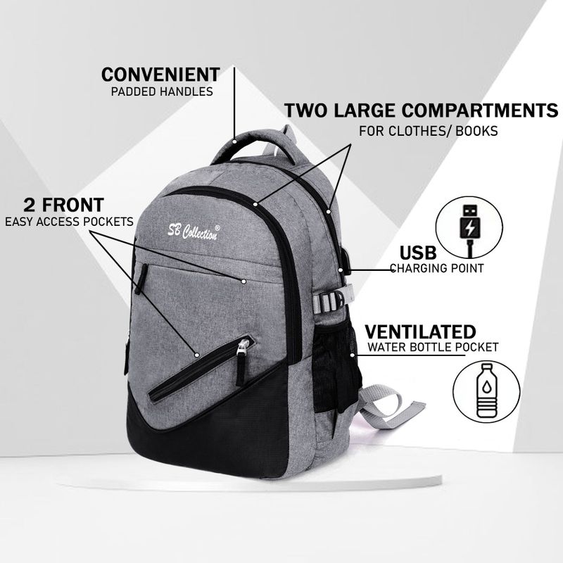 SBCOLLECTION 35L Laptop Backpack - Image 6