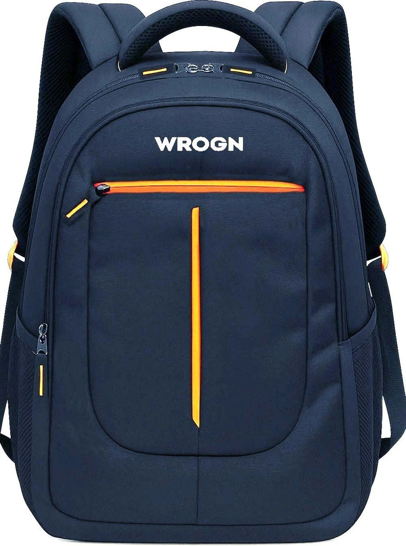 Large 35 L Laptop Backpack 35 Ltr Unisex Spacy for Travel/College/School With RainCover (Blue)