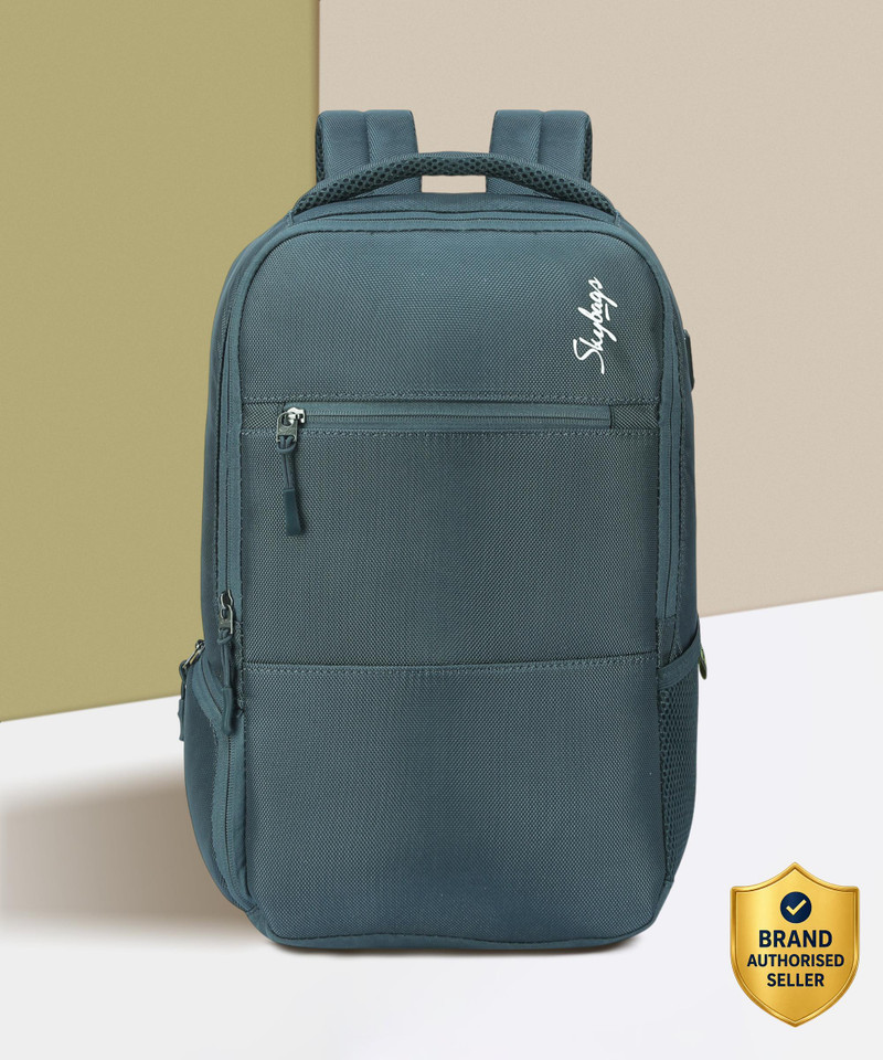 Small 17 L Laptop Backpack Biz (E) Grey (Grey)