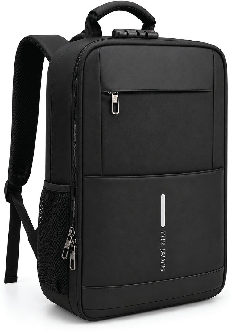 FUR JADEN 25L Laptop Backpack 15.6 Inch with Anti Theft Lock - Image 2