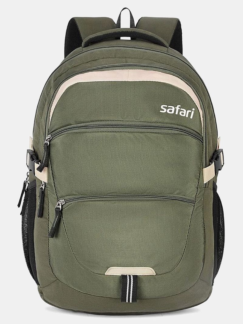 SAFARI Medium 30 L Laptop Backpack ASHPER CB With 6 Pockets (Green) - Image 4