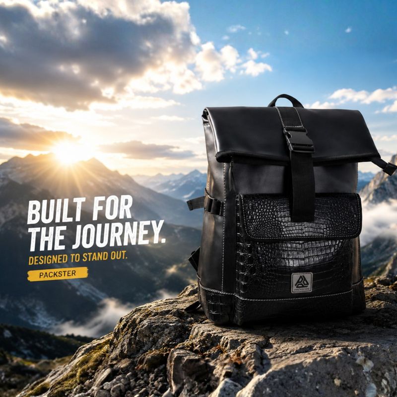 Packster CXR Origin 19.5L Leatherette Laptop Bag - Image 6