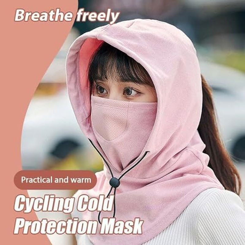 Augen Black Bike Face Mask - Image 3