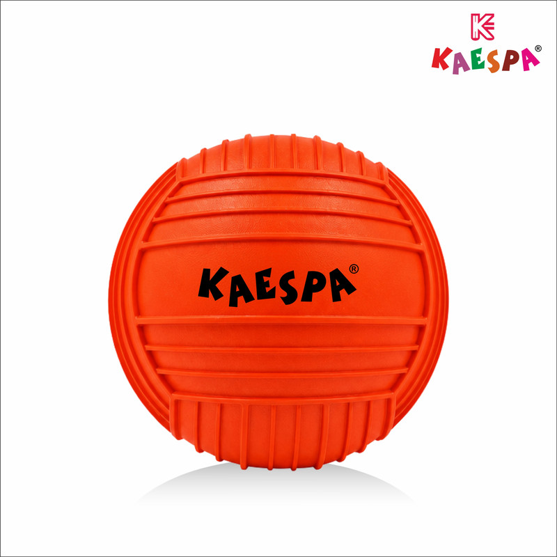 KAESPA PVC Ribbed Toy Volleyball - Size: 4 (Standard, Pack of 1, Red)