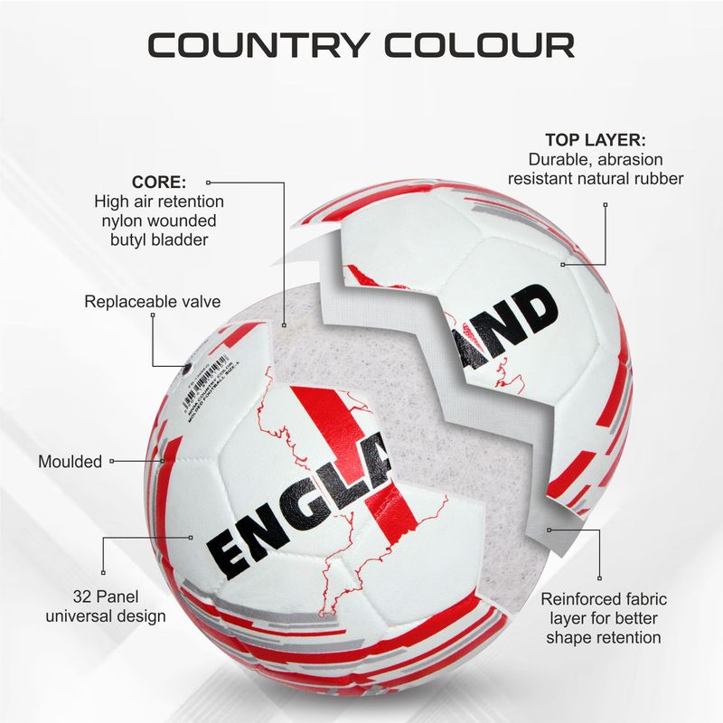 NIVIA England Soccer Football Size 5 - Image 5