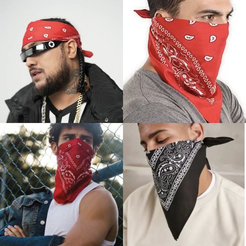 Bradley Men & Women, Boys & Girls Printed Bandana (Pack of 3) - Image 3