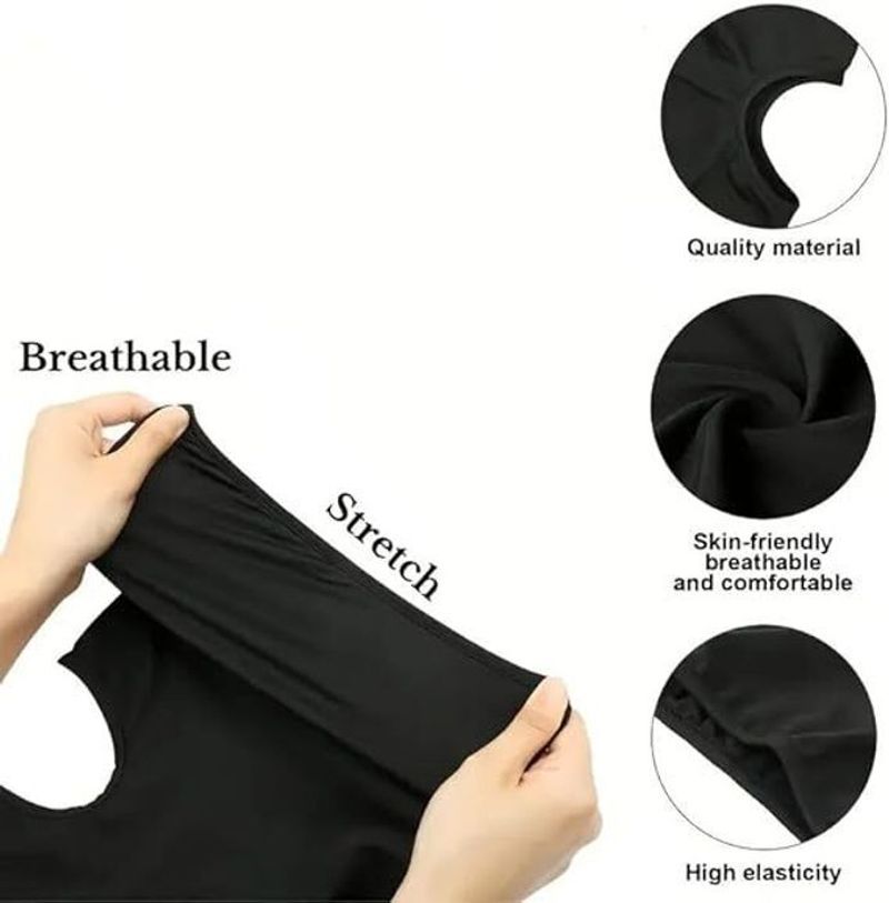 KDHOSIERY Men & Women Solid Bandana - Image 4