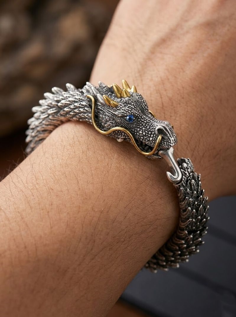 kazare Alloy Rhodium Bracelet - Image 5