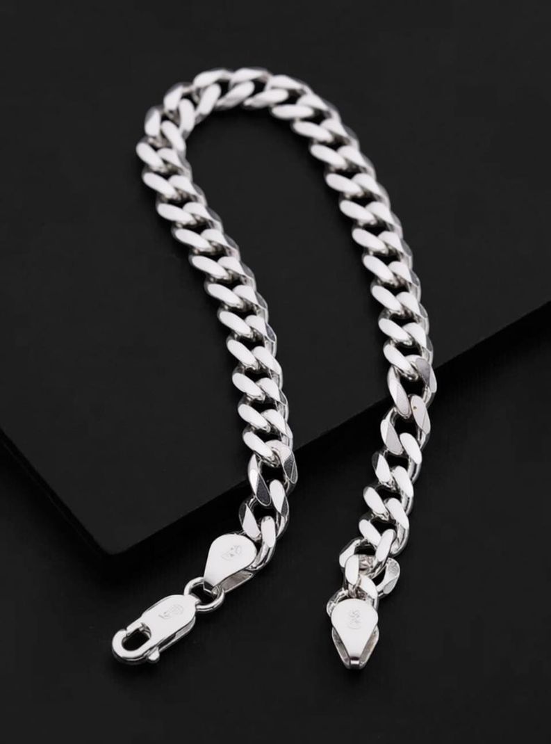 SSUNIQ Stainless Steel Silver Bracelet - Image 2