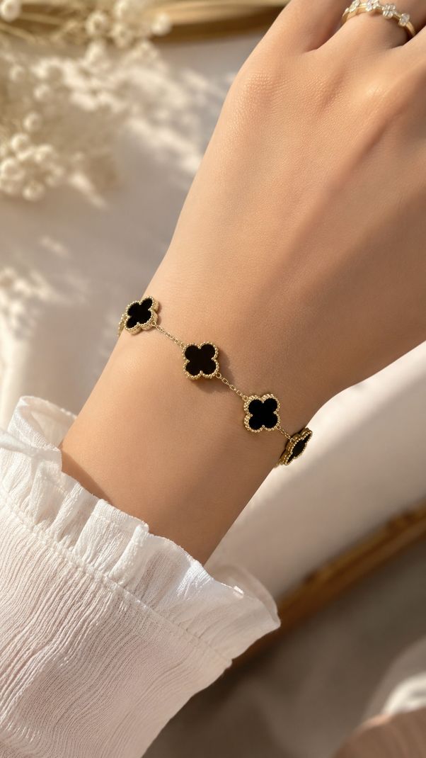 opulence trade and co Brass Gold-plated Bracelet - Image 3