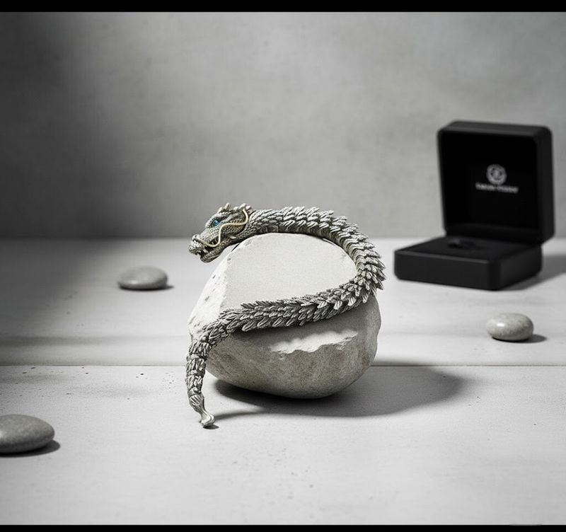 kazare Alloy Rhodium Bracelet - Image 7