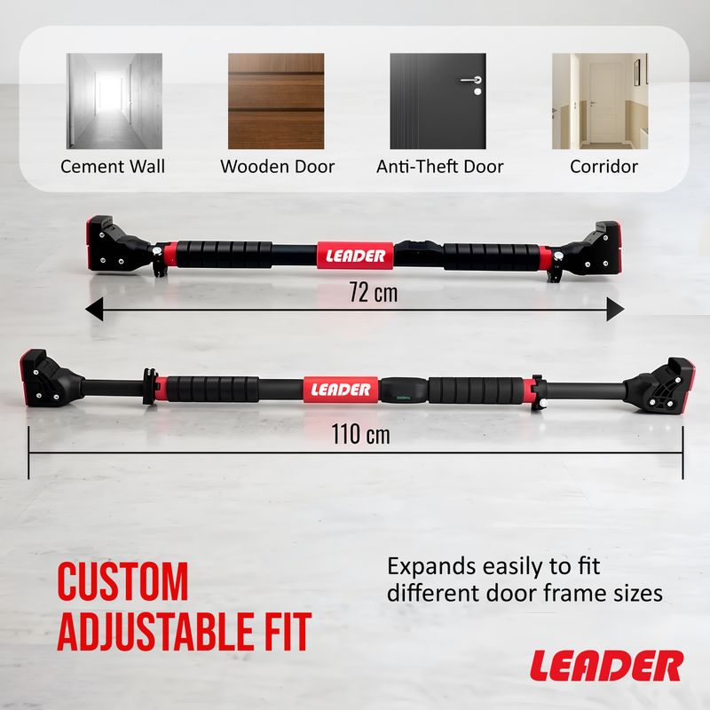 LEADER Doorway Pull Up Bar for Kids & Adults - Image 5