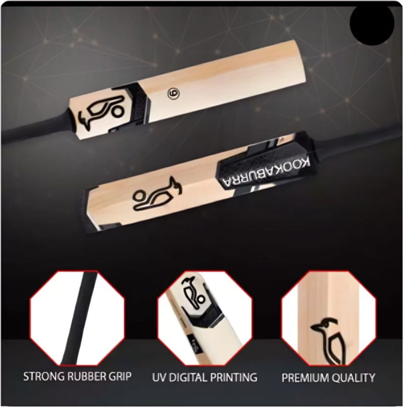 rc sports Kookaburra Black Edition Cricket Bat - Image 3