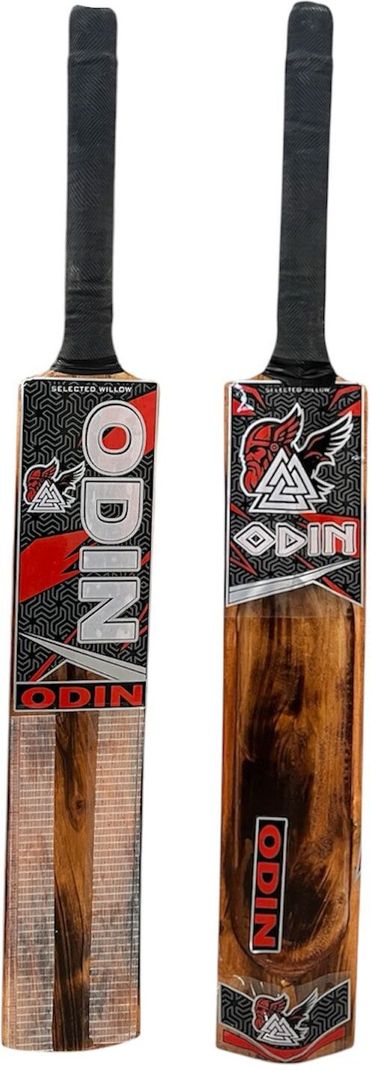ODIN Red Poplar Willow Cricket Bat - Image 5