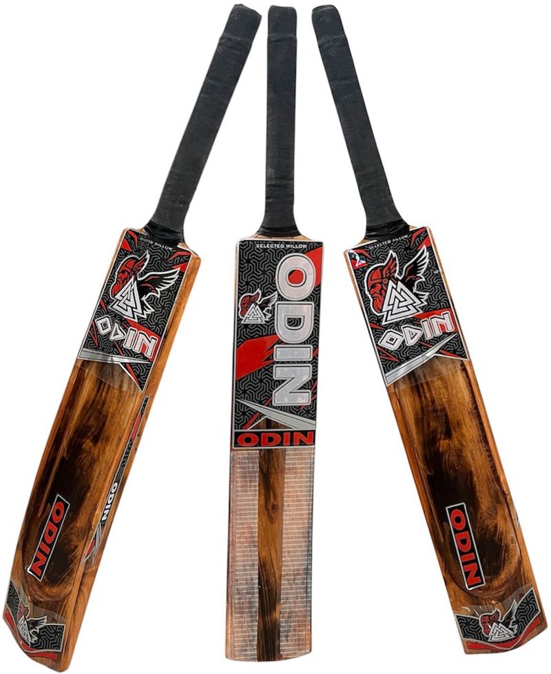 ODIN Red Poplar Willow Cricket Bat - Image 2