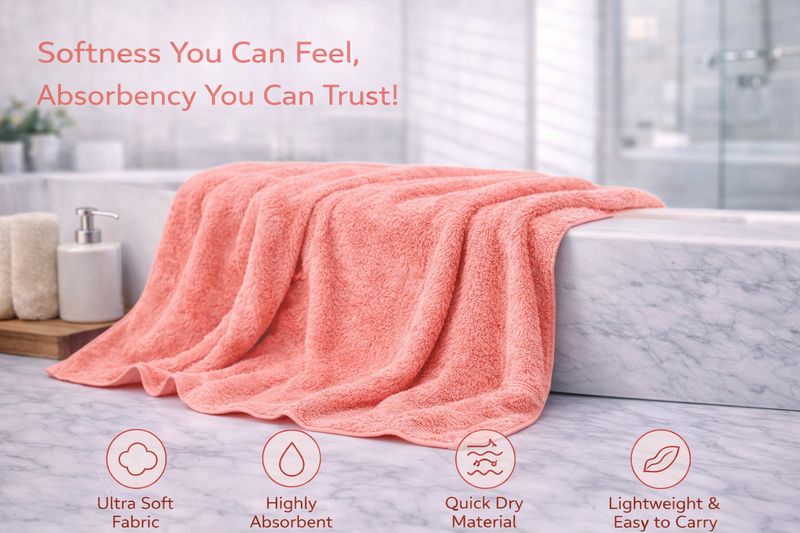 KRIOVELLEA 500 GSM Microfiber Towel - Image 4