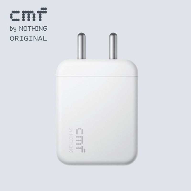 CMF by Nothing 33 W Quick Charge 3 A Wall Charger for Mobile (White)