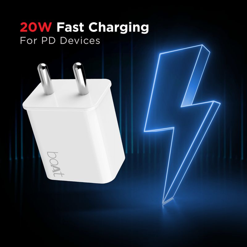 boAt 20W PD 5A Wall Charger for Mobile - Image 3