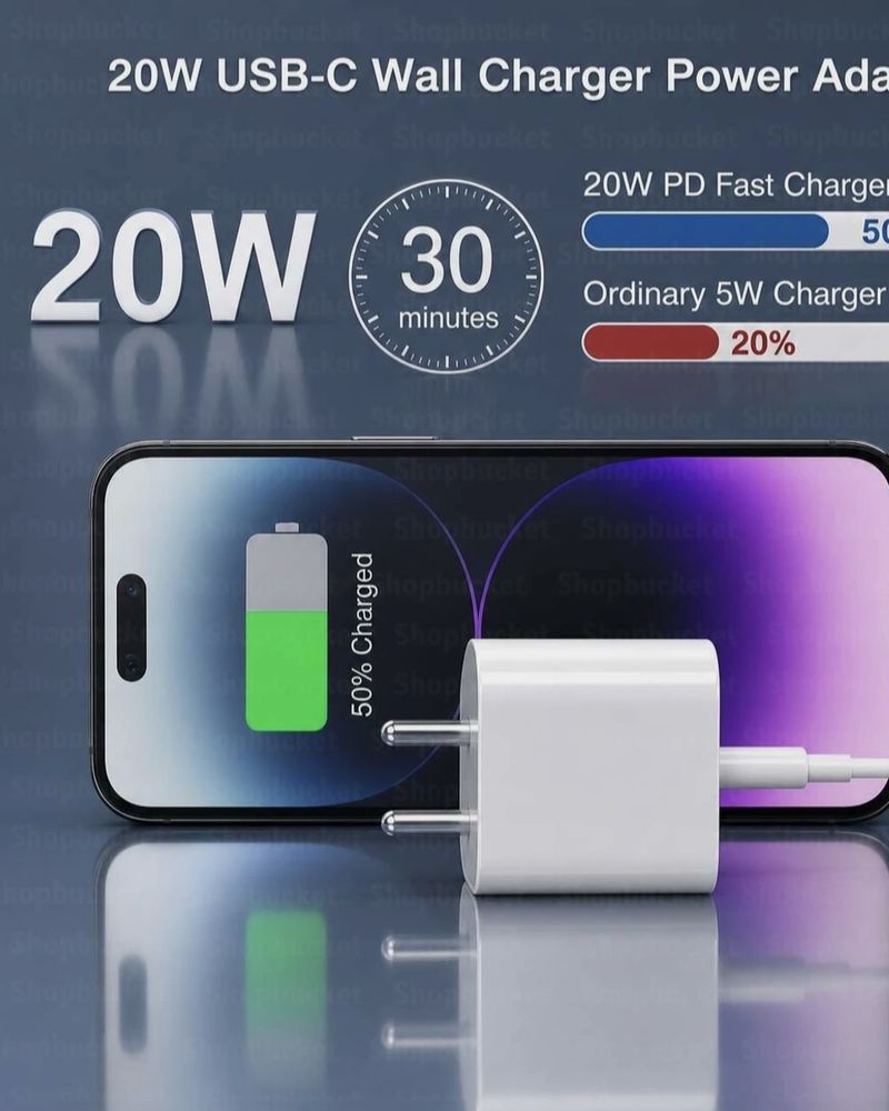 evvo Supercharge 2.4A Wall Charger (White) - Image 3