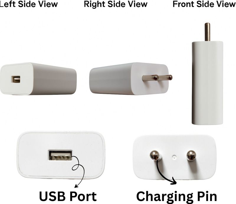 vivo विवो 44 watt charger चार्जर (सफेद) - Image 3