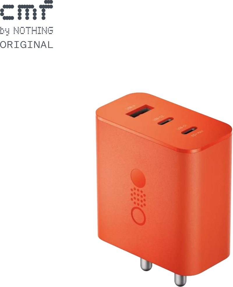 Cmf By Nothing 65 W Gan 3 A 3 Port Mobile Charger