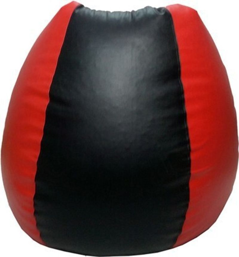 Kainaat Fashion XXXL Tear Drop Bean Bag Cover (Orange, Black) - Image 5