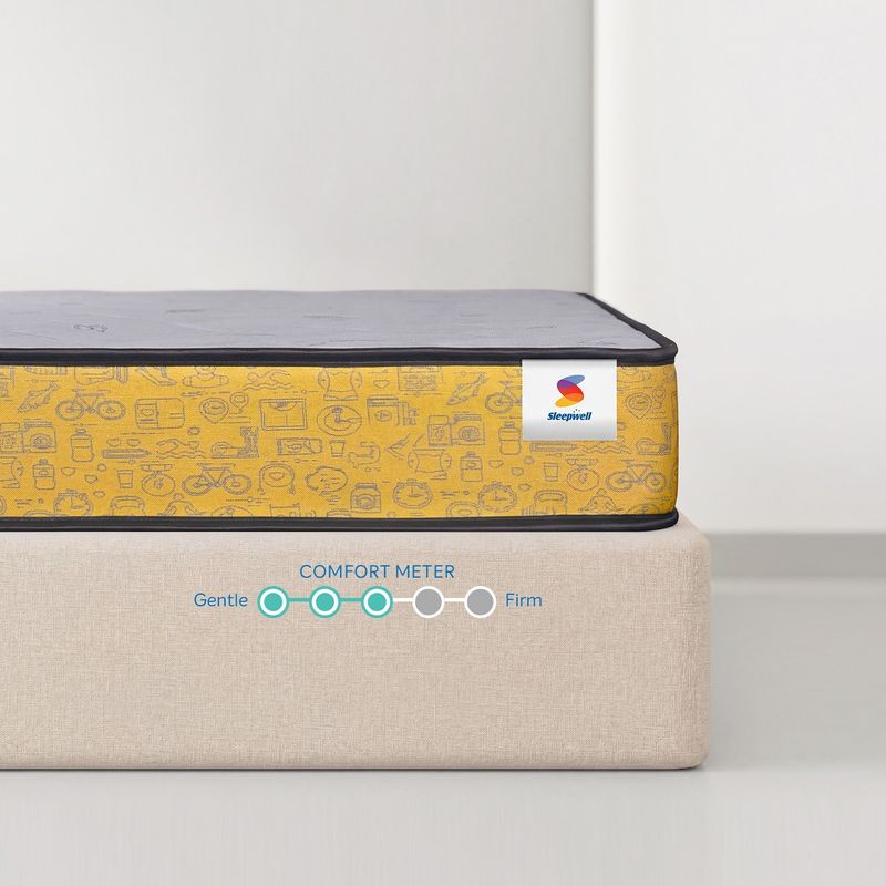 Sleepwell Ortho Pro Spring 8 inch King Mattress - Image 5