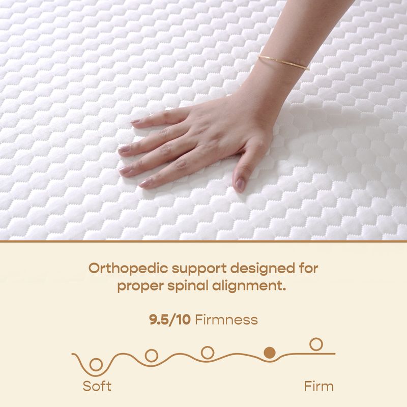 SleepyCat Latex Orthopedic 6 inch King Mattress - Image 4