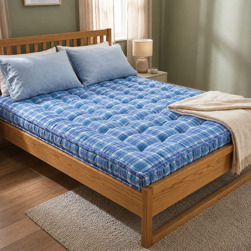 TEERAZ Queen Size Cotton Gadda 60x72 - Image 3