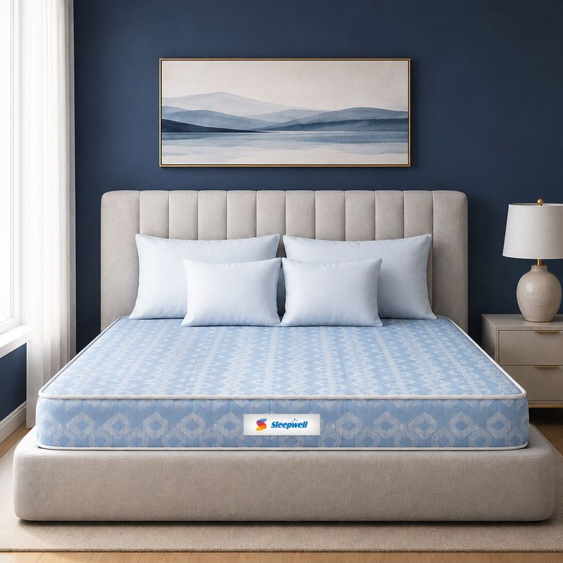 Sleepwell 5 inch King Orthopedic Memory Foam Mattress - Image 2