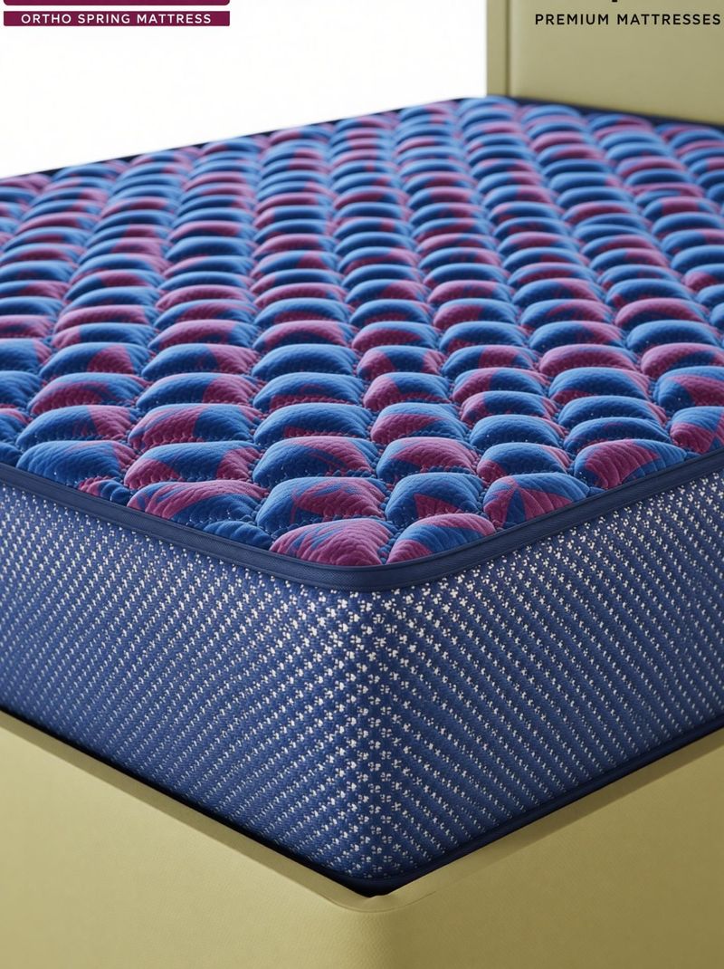 Hypnos Caspio Orthopedic 6 inch Double Bonnell Spring Mattress (72x48 - Image 5