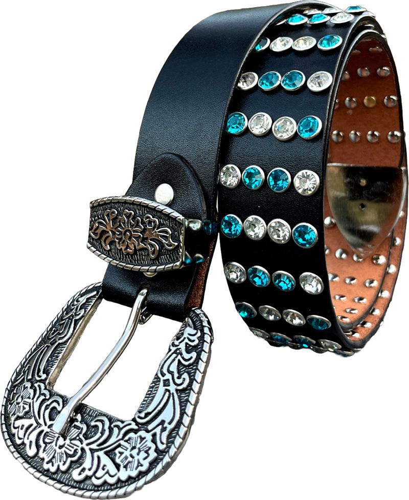 ENTEGRO Black Genuine Leather Belt - Image 3