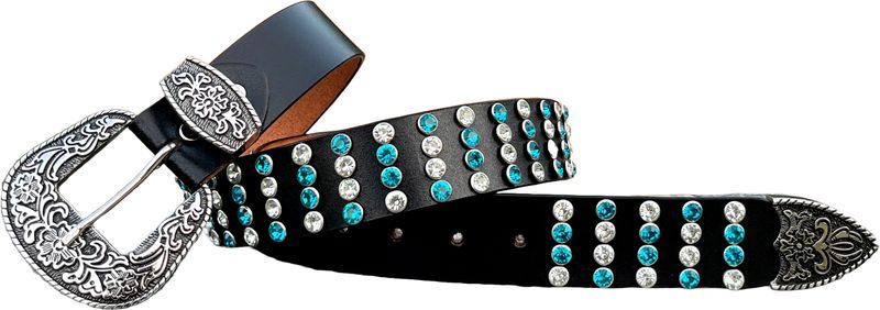 ENTEGRO Black Genuine Leather Belt - Image 4