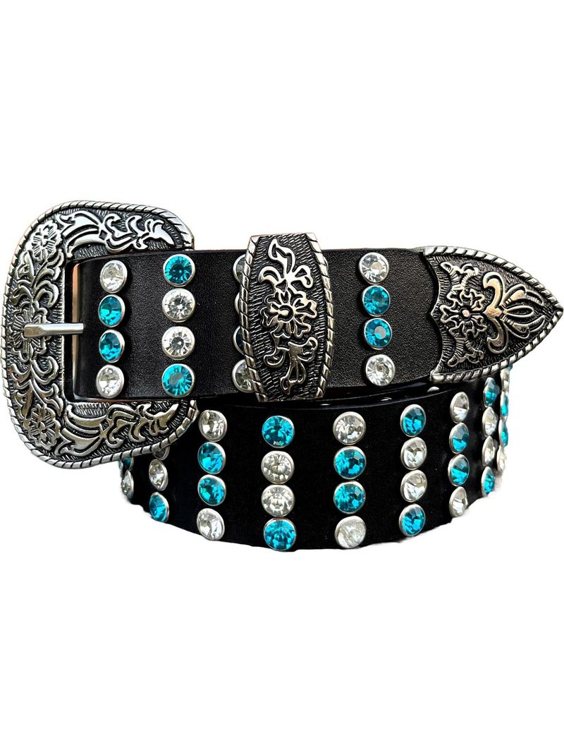ENTEGRO Black Genuine Leather Belt - Image 2