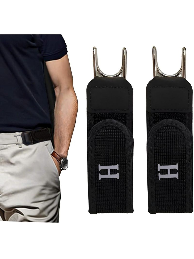 SIOPAWORLD Black Nylon Belt - Image 2