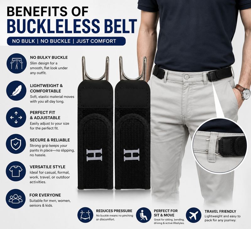 Jay Bhagwati Black Nylon Belt - Image 5