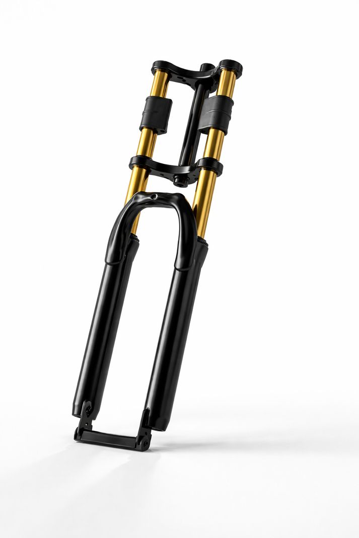 Furix Double Crown Suspension Fork 26" MTB Matte Black - Image 3