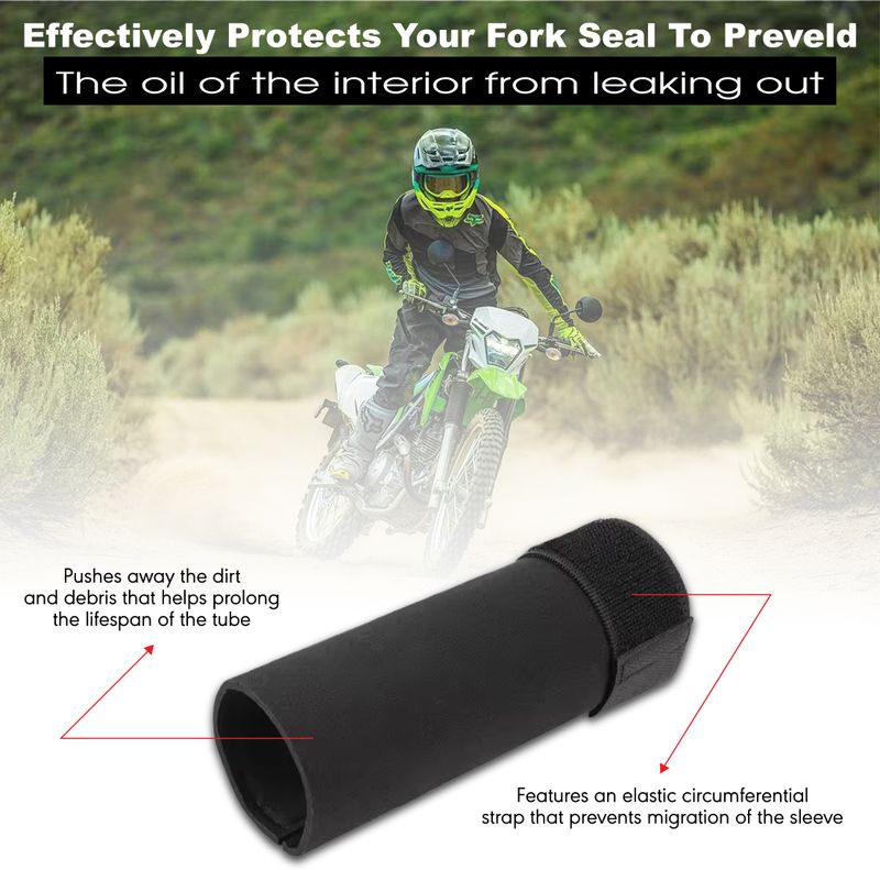 OBEROI'S TRADERS Motorcycle Front Shocker Fork Seal Covers - Image 5