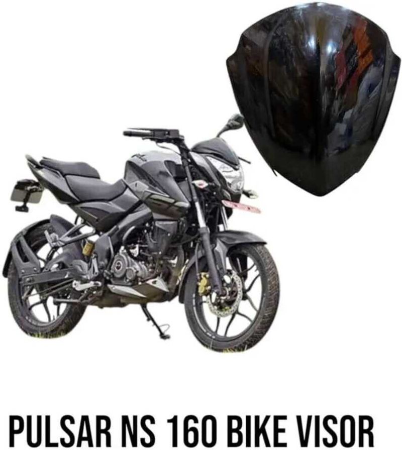 Favourite Riders Dominar Small Visor Black Bike Headlight - Image 5