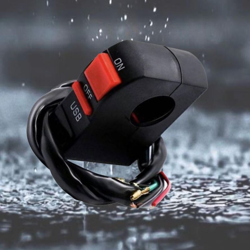 Huims Bike Headlight On-Off Switch and USB Charger - Image 3