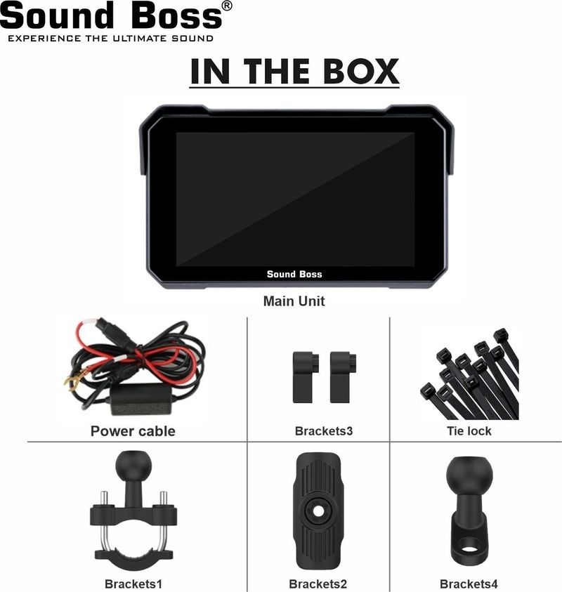 Sound Boss 5 Inch Smart Screen Wireless CarPlay & Android Auto - Image 6