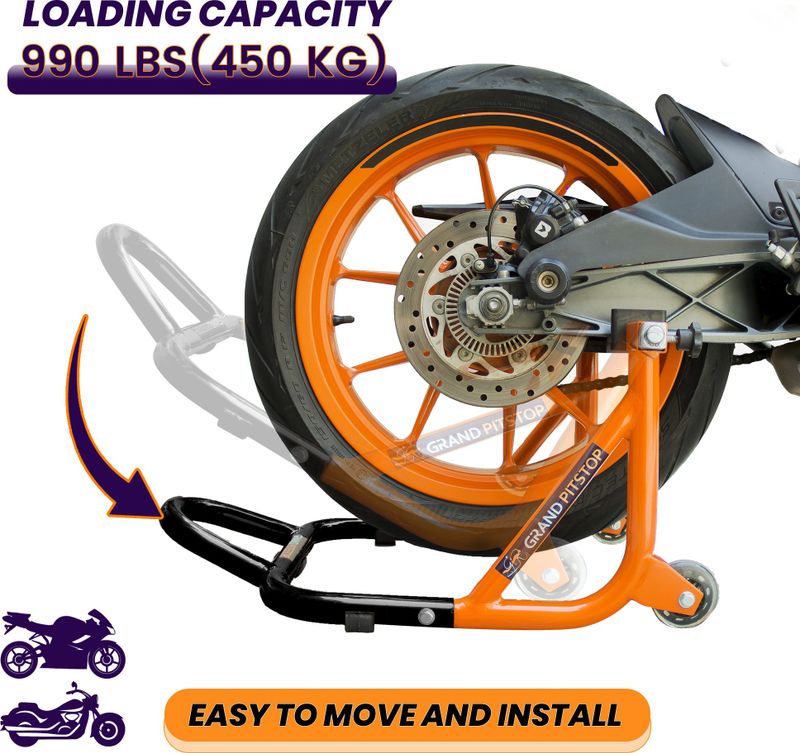 GrandPitstop PSD01BO Bike Floor Stand - Image 3