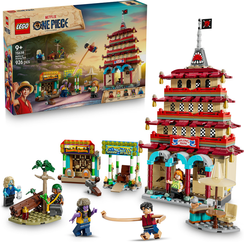 LEGO ONE PIECE Battle at Arlong Park Interactive Pirate Toy 75638 Multicolor