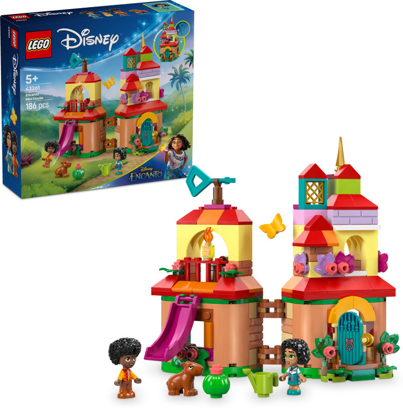 LEGO Disney Encanto Mini House Buildable Fantasy Toy 43261 (186 Blocks) (Multicolor)