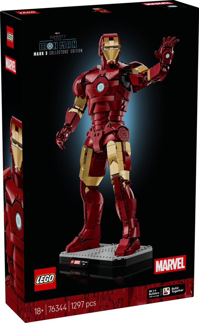 LEGO Marvel Iron Man Mark 3 Collectors Edition 76344 (Multicolor) - Image 5