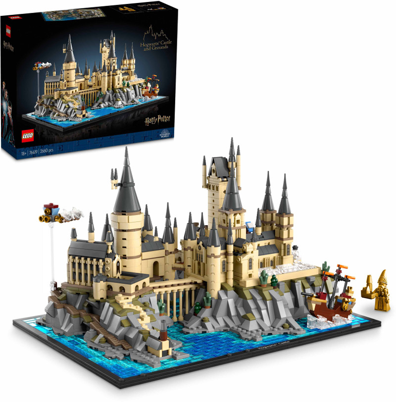 lego harry potter hogwarts castle grounds 76419 building set 2 660 pieces