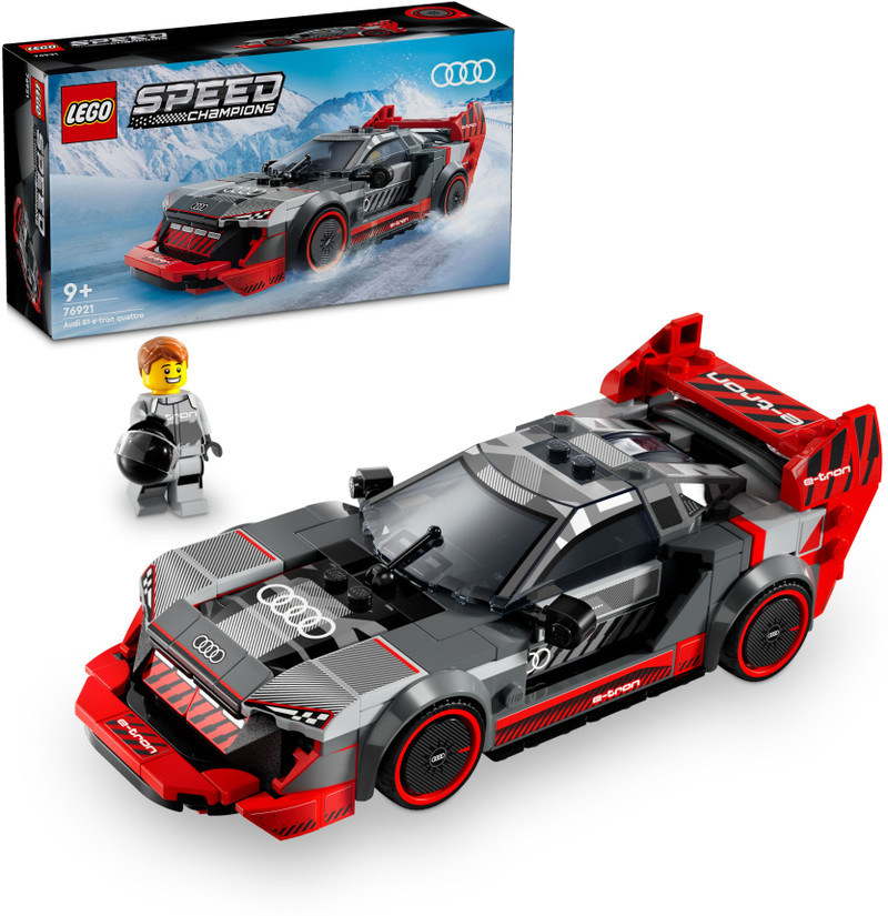 LEGO Speed Champions Audi S1 e-tron quattro Race Car 76921 ( 274 Pieces) Multicolor