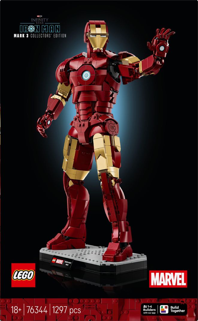 LEGO Marvel Iron Man Mark 3 Collectors Edition 76344 (Multicolor) - Image 4