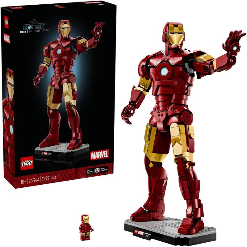 LEGO Marvel Iron Man Mark 3 Collectors Edition 76344 (Multicolor) - Image 2